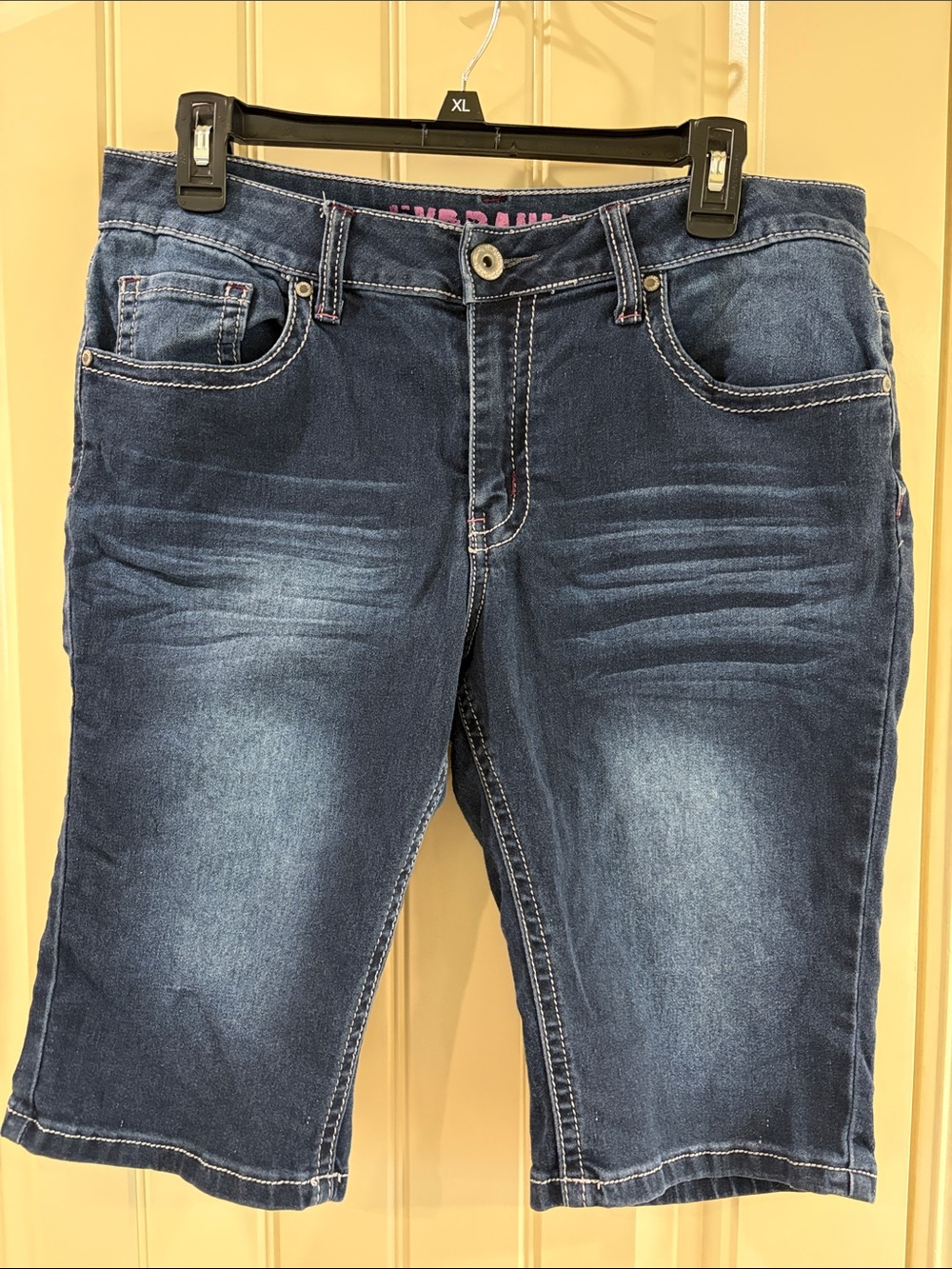 Denim Style Bermuda Shorts by Hydraulic Brand.  GUC!